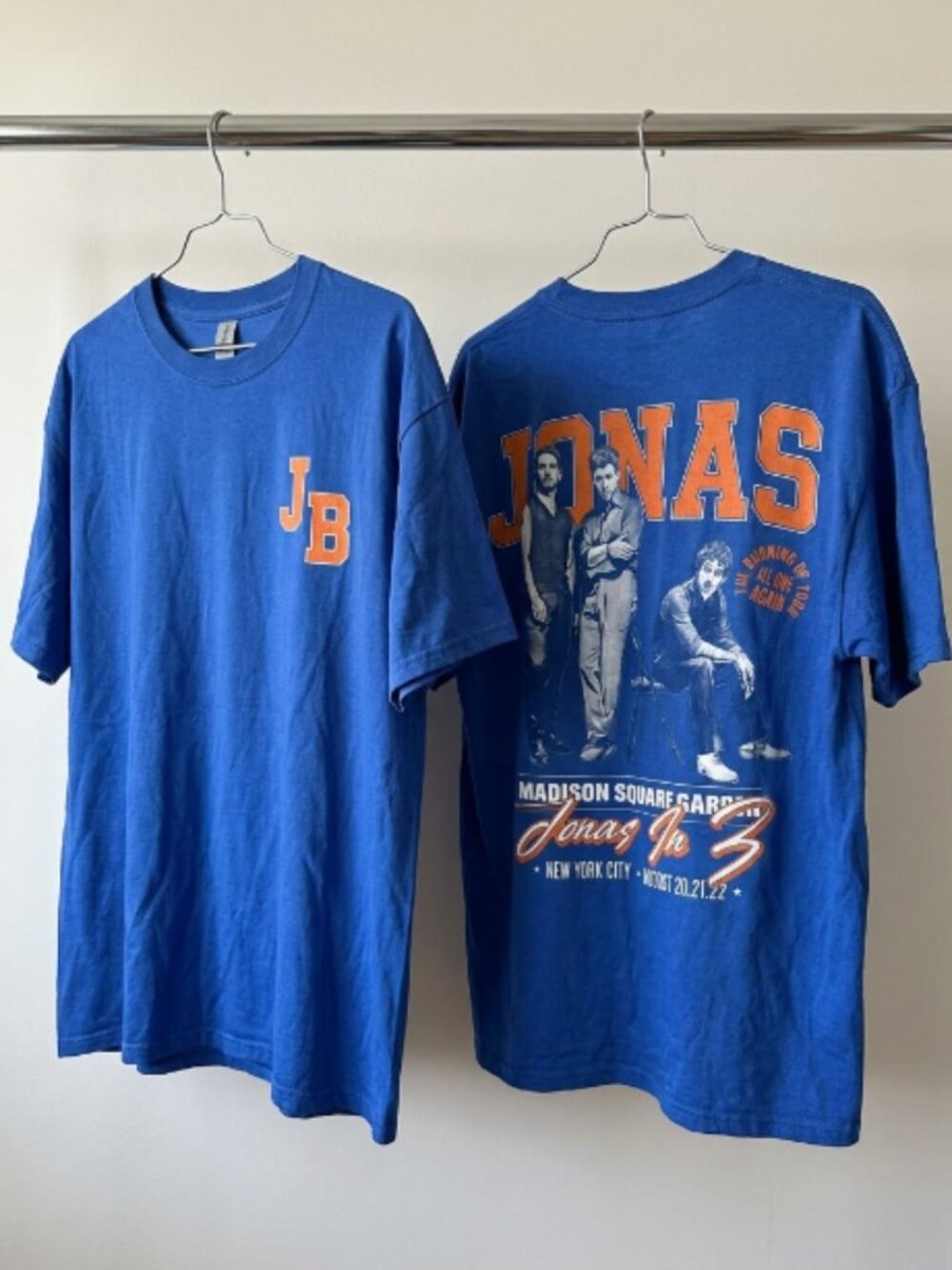 Jonas Brothers Burning Up All Over Again Tour 2026 T-Shirt Reprint